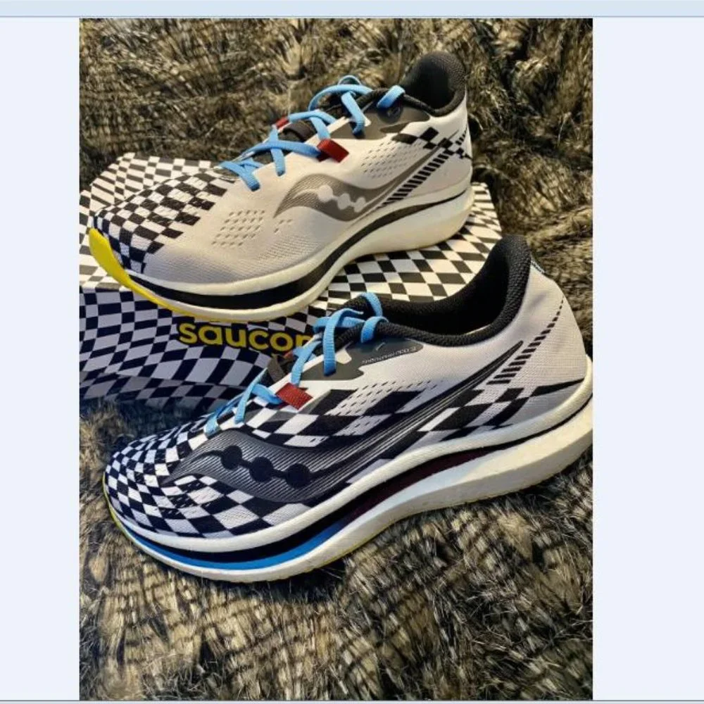 Saucony Endorphin Speed Pro 2 Men's Size 10 Reverie White Black S20688-40 New - Picture 3 of 10